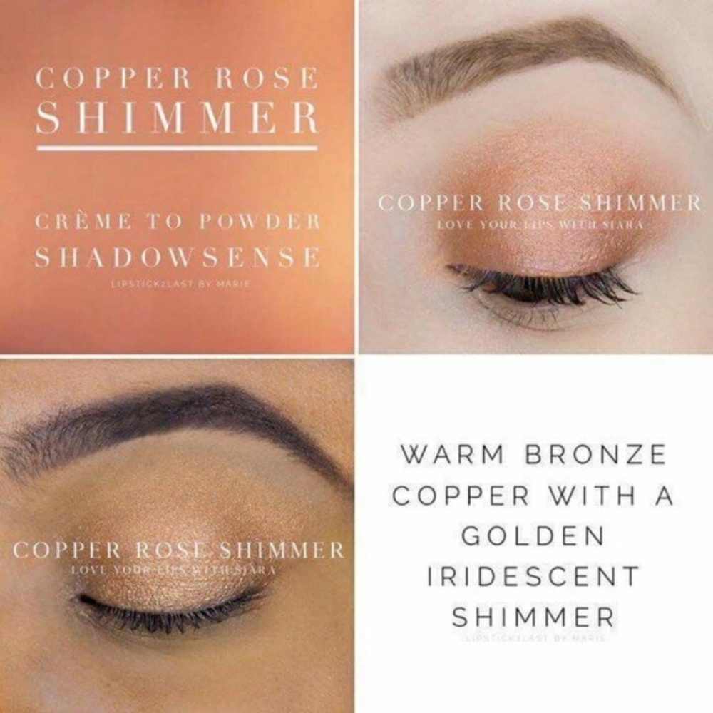 Senegence ShadowSense -- COPPER ROSE SHIMMER